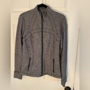 Lululemon define jacket size 10 grey